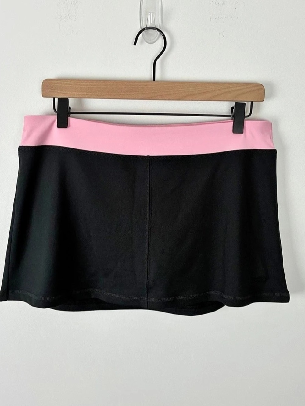 Champion Black Pink Waistband Activewear Tennis Skort Sporty Athleisure Y2K S